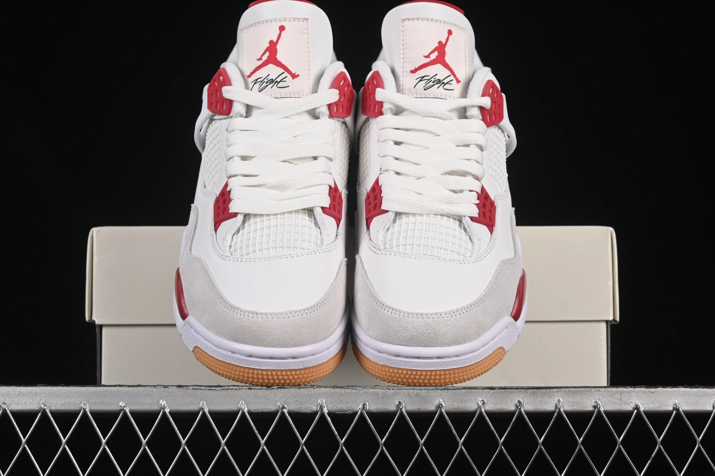 All categories Air Jordan Jordan series basketball shoes Air Jordan 4 Nike SB x Air Jordan 4 OG "Varsity Red" AJ4 Joe 4 University Red DR5415-106